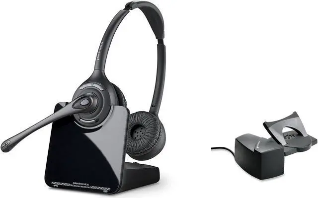 Alt view image 6 of 7 - Plantronics CS520 Wireless DECT Headset System with HL10 Handset Lifter (84692-11)