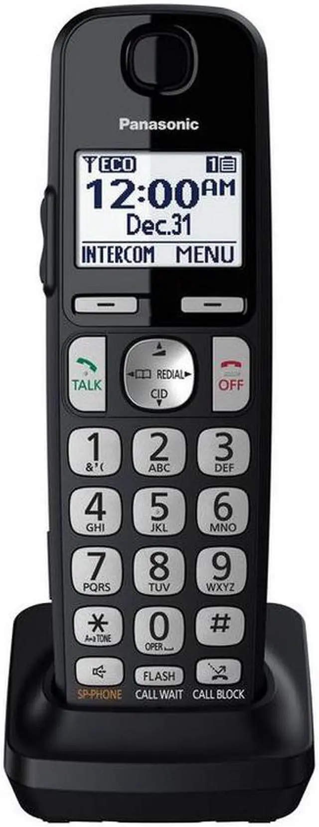 Alt view image 2 of 7 - PANASONIC CONSUMER KX-TGEA40B1 Extra Handset TGE