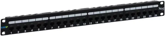 Alt view image 4 of 11 - ICC - ICMPP0246B - Ptch Pnel, Cat 6a, 24-prt, 1 Rms