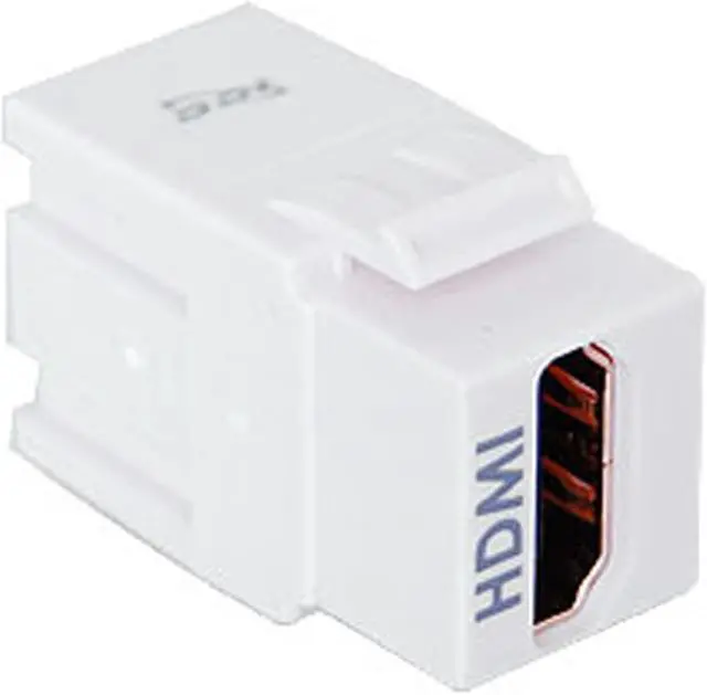 Alt view image 6 of 7 - ICC IC107HDMWH 1.3 HDMI Female to Female Module; White