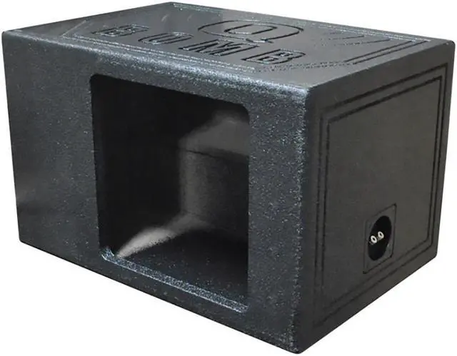 Alt view image 6 of 6 - Qpower QBOMB12VLSINGSQ Single 12" Bomb Box Vented Square Hole