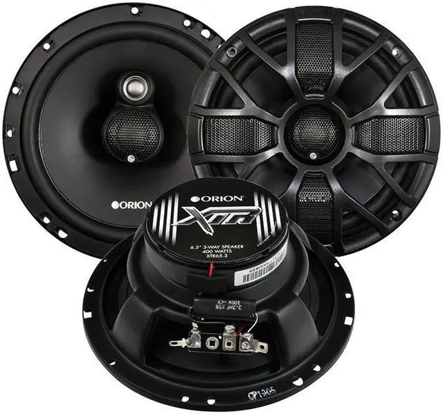 Alt view image 7 of 7 - Orion XTR65.3400W 6.5" 3-Way XTR Series Coaxial Car Speakers
