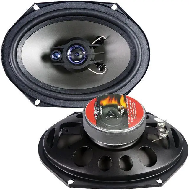 Alt view image 4 of 5 - New Pair Xxx Xgt6803 6X8" 3 Way 350W Car Audio Speakers 350 Watt Xgt-6803
