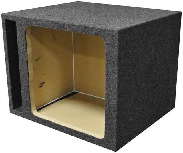 Alt view image 5 of 8 - Qpower QHD115VSQ Single Square 15" Vented Woofer Box