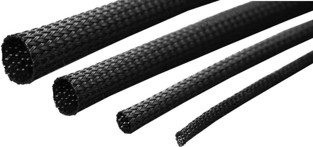 Alt view image 2 of 3 - XSCORPION ET12.1BK Xscorpion Expandable Braided Sleeving 1/2 100Ft