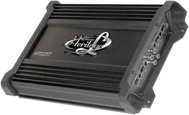Alt view image 5 of 7 - NEW LANZAR HTG257 2000W 2 Channel MOSFET Car Audio Amplifier+8 Ga Amp Install