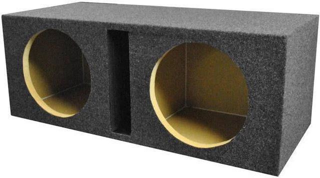 Main image of Qpower QHD212V Dual 12" Hole Vented 1" MDF