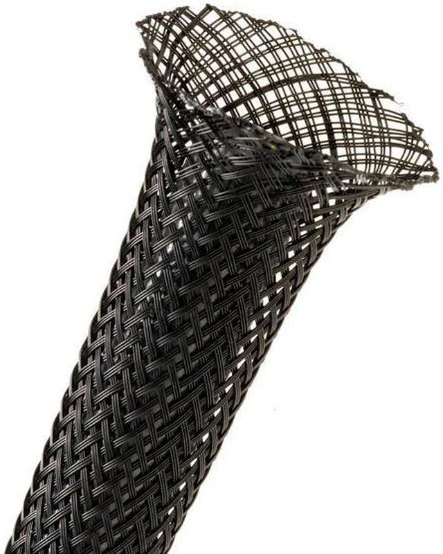 Alt view image 2 of 3 - XSCORPION ET38.1BK Xscorpion Expandable Braided Sleeving 3/8 100Ft