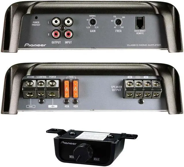 Alt view image 5 of 17 - Pioneer GM-D8701 1600W Mono Class D Amplifier GM-D8701