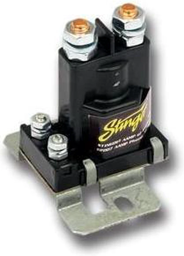 Alt view image 6 of 19 - STINGER SGP38 CAR AUDIO 80 AMP 12V DUAL BATTERY HIGH CURRENT RELAY & ISOLATOR