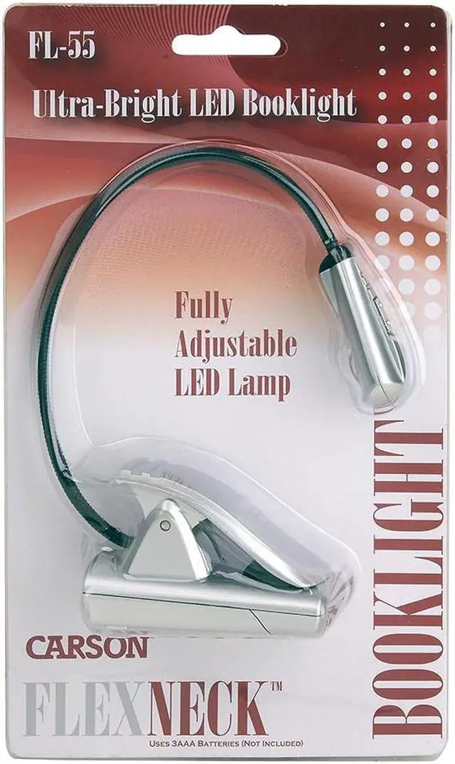 Alt view image 7 of 14 - Carson Optical Fl-55 FlexNeck LED Book Light