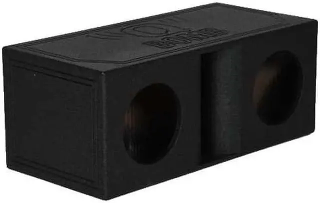 Alt view image 5 of 5 - QPOWER QBOMB10HP Qpower QBOMB Dual 10 Ported HP (Horn Ported) Enclosure