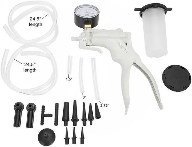 Alt view image 2 of 9 - OEM TOOLS 25136 OEM Tools 25136 One Man Brake Bleeder & Vacuum Pump Test Kit