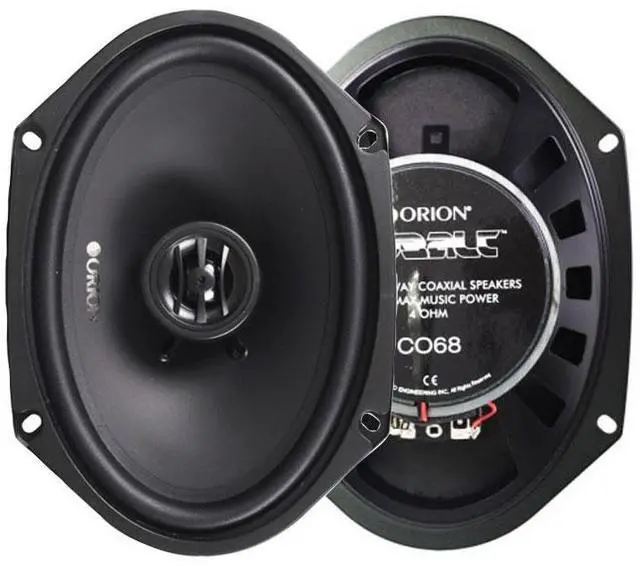 Alt view image 3 of 3 - Orion CO68250W 6x8" 2-Way Cobalt Series Coaxial Car Speakers