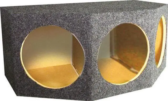 Alt view image 4 of 7 - Qpower QBASS123 *Bass123* Empty Woofer Box (3) 12" Os2