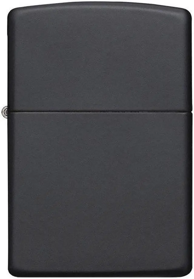 Alt view image 10 of 14 - Zippo Classic Matte Black Lighter