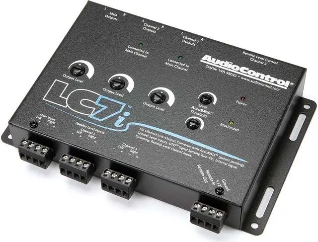 Alt view image 3 of 16 - AudioControl LC7iBlack