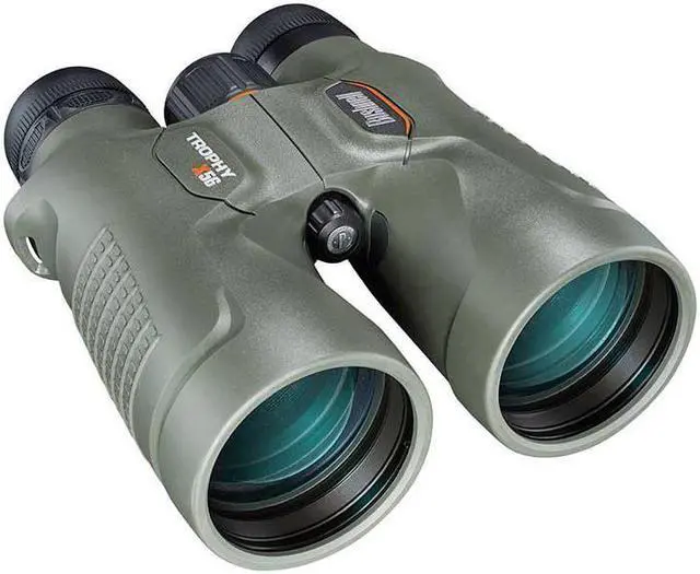 Alt view image 5 of 12 - Bushnell Trophy Xtreme 8x56mm Roof Prism Waterproof Binoculars (Green)