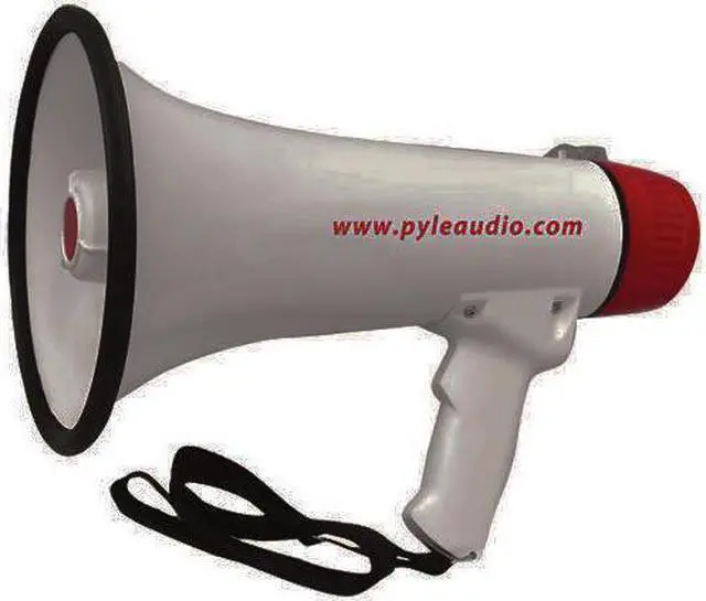 Alt view image 8 of 14 - Pyle Pro 40W Megaphone Aux Input Lithium Battery