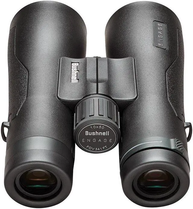 Alt view image 5 of 8 - BUSHNELL 10X50 MM ENGAGE BLACK ROOF PRISIM ED/FMC/UWB