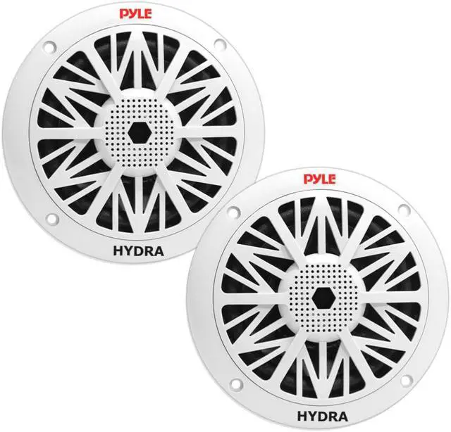 Alt view image 3 of 3 - PYLE PLMR52 Pyle Marine 5.25â€ 2-Way Speakers (White)