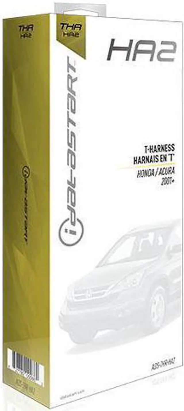 Alt view image 2 of 3 - Flashlogic ADSTHRHA2 T-Harness for Select 2001-Up Honda/Acura Standard Key Vehicles