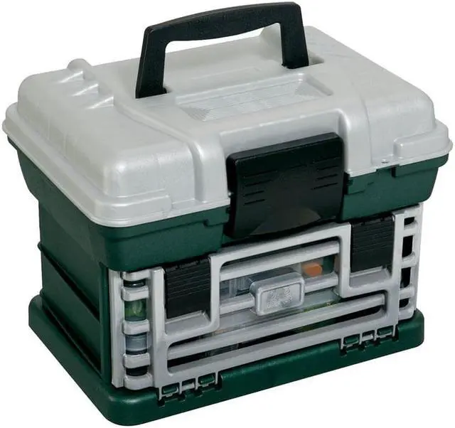 Alt view image 6 of 9 - Plano 2-By Rack System Tackle Box 1362-00