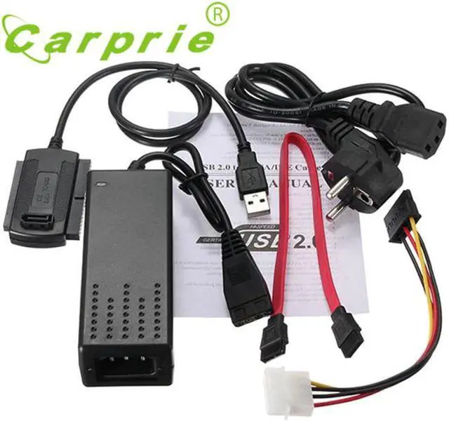 Main image of 2017 USB 2.0 to SATA IDE Hard Drive Cable for HD HDD Adapter W Power_KXL0406