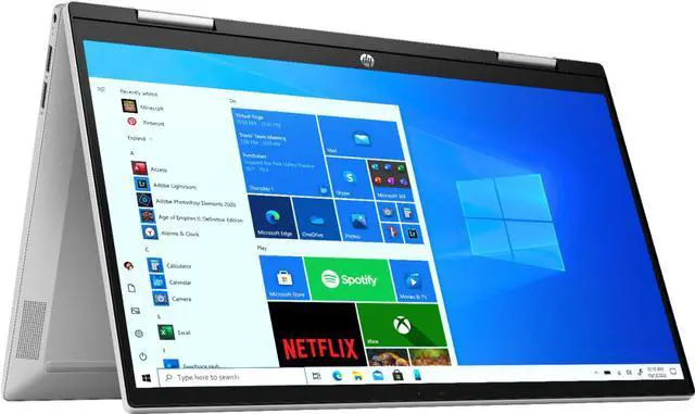 Alt view image 3 of 4 - HP Pavilion x360 Notebook, 14" FHD Touch Display, Intel Core i3-1125G4 Upto 4.10GHz, 16 GB RAM, 128 SSD, FHDMI, Card Reader, Wi-Fi, Bluetooth, Windows 10 Pro S W/ Lone Star Mouse Pad