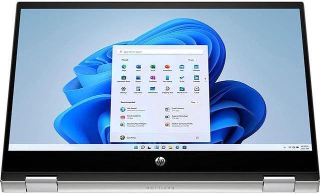 Alt view image 3 of 5 - HP Pavilion x360 Notebook, 14" FHD Touch Display, Intel Core i5-1135G7 Upto 4.10GHz, 16GB RAM, 256GB SSD, HDMI, Card Reader, Wi-Fi, Bluetooth, Windows 11 Pro W/ Lone Star Leather Mouse Pad