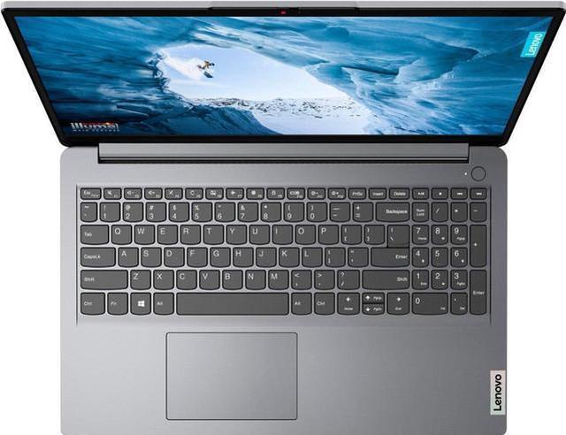 Alt view image 5 of 6 - Lenovo Ideapad 1i School & Business Laptop (Intel i3-1215U 6-Core, 16GB RAM, 1TB PCIe SSD, Intel UHD, 15.6" 60 Hz Touch Full HD (1920x1080), Wifi, Bluetooth, Webcam, Cloud Grey, Win 11 Pro)