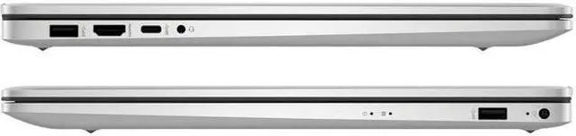 Alt view image 3 of 6 - HP 17.3" Full HD Business Laptop Intel Core 5 120U (Beats i5-1335U) Intel Graphics 8GB RAM 2TB SSD Backlit KB Bluetooth Webcam HDMI USB-C Windows 10 Pro Silver/ XTREDURA Flash Drive