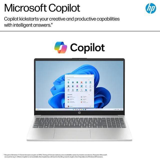 Alt view image 6 of 7 - HP 15.6" Full HD LED TouchScreen Business and School Laptop,Intel 13th Core i7-1355U (Beat i5-1255U) 10-Core Processor,8GB DDR4 RAM,512GB SSD,Intel Iris Xe Graphics, Windows 11 Pro