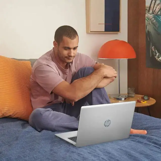 Alt view image 6 of 6 - HP 17 Home & Business Laptop,17.3" FHD 1920 x 1080 , AMD Ryzen 5  7520U (Beat i5-1135G4) 8GB DDR5 RAM, 256GB SSD, Webcam, Bluetooth, Wi-Fi, MS Office License  Windows 11 Home/XTREDURA FLASH Drive