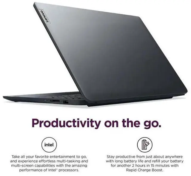 Alt view image 5 of 7 - Lenovo Ideapad 1i 15.6" FHD Touchscreen Business&Home Laptop, 13th Intel Core i5-1334U Upto 4.6GHz, 16GB RAM, 256GB PCle SSD, Windows 11 Pro, Lifetime Microsoft Office License, Blue