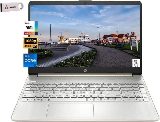 Main image of HP 15.6" Full HD Touchscreen Intel Iris Xe Graphics Intel core i7-1165G7 32GB RAM 1TB SSD HDMI USB-C WebCam Bluetooth WiFi Windows 11 Pro Silver