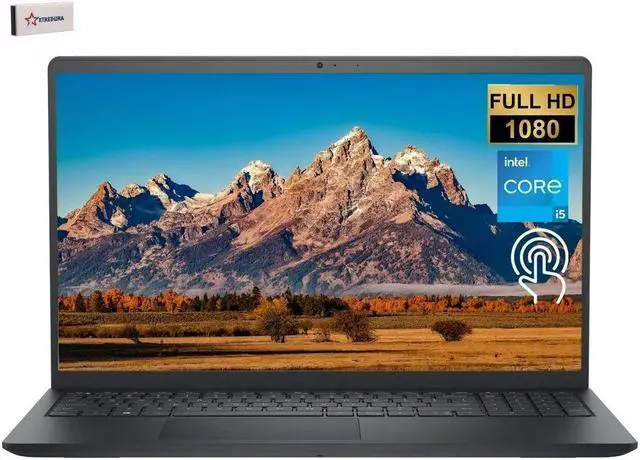 Main image of Dell Inspiron 3000 Home & Business Laptop Notebook ,15.6" FHD Touch Display, I5 12th Gen i5-1235U, 32GB RAM, 512GB SSD, Webcam, Bluetooth, Wi-Fi, Windows 11 Pro/XTREDURA FLASH Drive