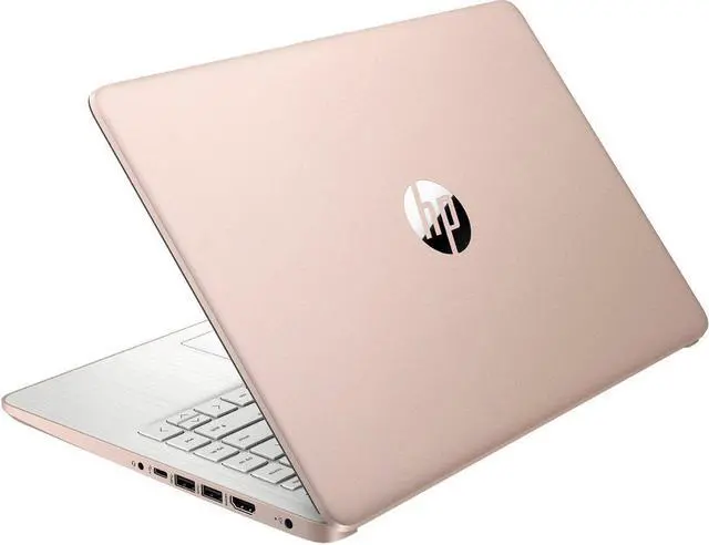 Alt view image 3 of 6 - HP Stream 14" HD Student&Business Laptop, Intel Celeron N4120,8GB,128GB SSD, Intel UHD Graphics, 1 Year Office 365, Wifi, Bluetooth, Windows 11 Home, Rose Gold/Lone Star Mousepad