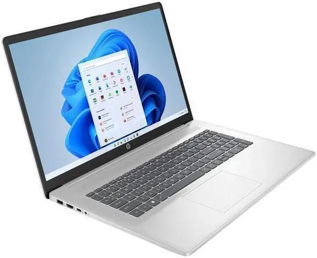 Alt view image 2 of 6 - HP 17 Home & Business Laptop (Intel Core 5 120U 10-Core, 16GB RAM, 1TB PCIe SSD, Intel Graphics, 17.3" 60 Hz Full HD (1920x1080), Fingerprint, Wifi, Bluetooth, Backlit KB, Webcam, Win 11 Pro)