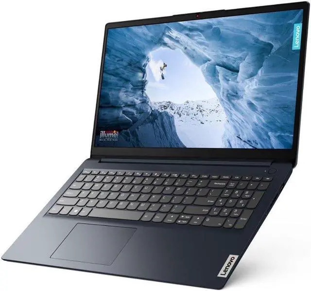 Alt view image 3 of 5 - Lenovo IdeaPad 1 15.6 FHD Touch Laptop,Intel Core i5-1235U,Intel Iris Xe Graphics,8GB RAM,512GB PCIe SSD,Win 11 Home,Abyss Blue
