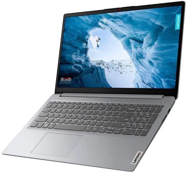 Main image of Lenovo IdeaPad 1i Business&Home Laptop, 15.6" FHD Touch Display, Intel Core i3-1215U Upto 4.1GHz, 8GB RAM, 256GB NVMe SSD, HDMI, Card Reader, Wi-Fi, Bluetooth, Windows 11 Home/XTREDURA Flash Drive