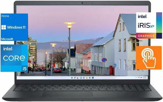 Main image of Dell Inspiron 15.6 FHD Touch laptop,13th Gen Intel Core i5-1335U,WiFi 6 and Bluetooth,32 GB RAM|2 TB SSD,Windows 11 Pro,Black