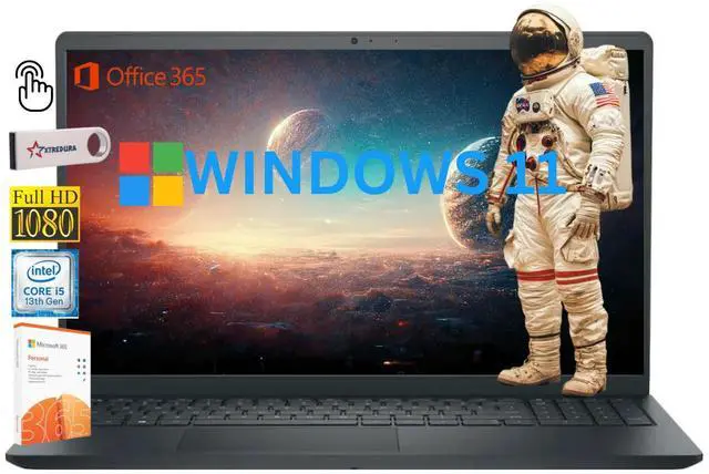 Main image of Dell Inspiron 3000 Home & Business Laptop Notebook ,15.6" FHD Touch Display,13th Gen Intel i5-1334U(Beat I7-1250U),16GB RAM,512GB SSD, Bluetooth, Wi-Fi, Windows 11 Pro/Microsoft Office License