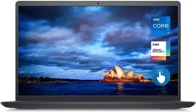 Main image of Dell Inspiron 3530 15.6" FHD Touch Laptop,Intel Core i7-1355U,Intel Iris Xe Graphics,Wi-Fi6 and Bluetooth 5.3,32 GB RAM|2 TB SSD,Windows11 Home,Carbon Black