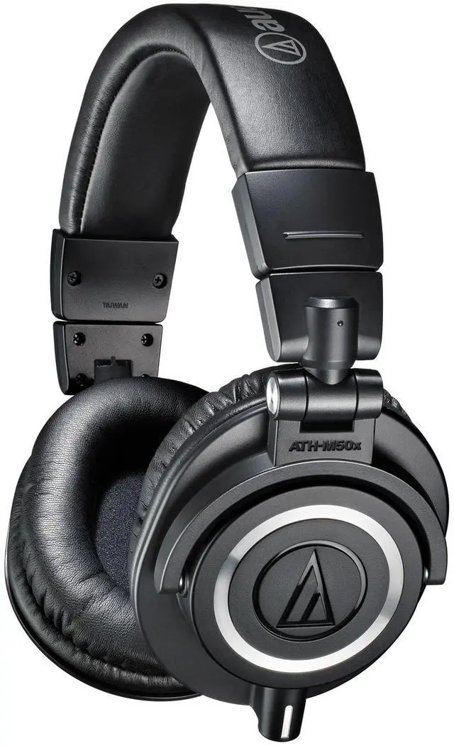 Main image of Audio Technica ATH-M50x Monitor Headphones w/ 3 Interchangeable cables