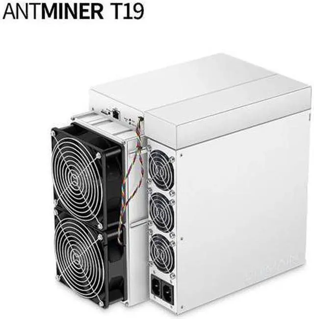 Main image of Bitmain Antminer T19  84Th/s 3150W Asic Miner, Antminer Bitcoin Miner Include PSU and Power Cords