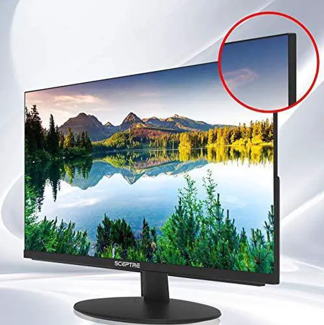 Alt view image 3 of 5 - Sceptre IPS 27-Inch Business Computer Monitor 1080p 75Hz with HDMI VGA Build-in Speakers, Machine Black 2020