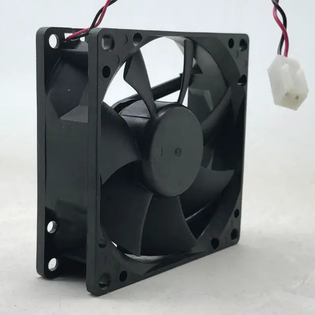Alt view image 4 of 4 - AVC 8025 80mm x 80mm x 25mm DL08025R12U Hydraulic Bearing Cooler Cooling Fan 12V 0.50A 2Wire 2Pin Connector