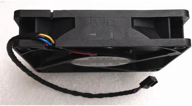 Alt view image 3 of 5 - AVC 12025 12cm fan double ball 4-wire data125b2g 12V 1.02a 7m05f pwm cooling fan