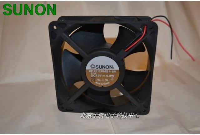 Main image of Sunon KD1212PMS1-6A 12038 12cm 120mm DC 12V 6.8W industrial centrifugal axial fan fans